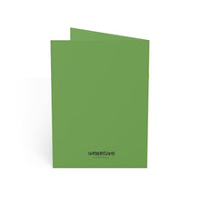 Emerald Superhero Artistic Render Greeting Card (5x7 Matte)