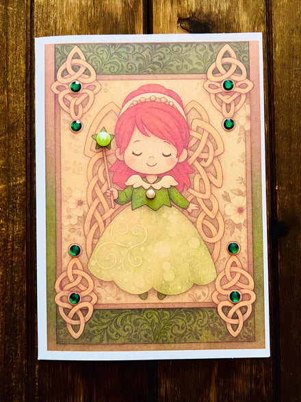 Emerald Princess Blank Card