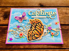 Butterflies in the Sky Celebrate Your Birthday Card