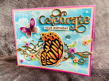 Butterflies in the Sky Celebrate Your Birthday Card