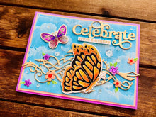 Butterflies in the Sky Celebrate Your Birthday Card