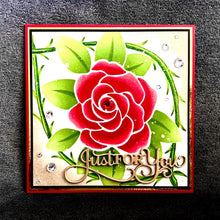 Rose in a Thorn Ring Just for You Card