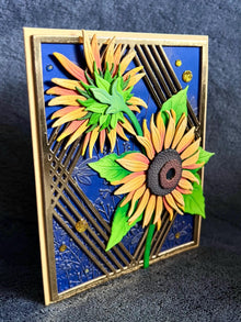 Sunflower Duo Blank Card