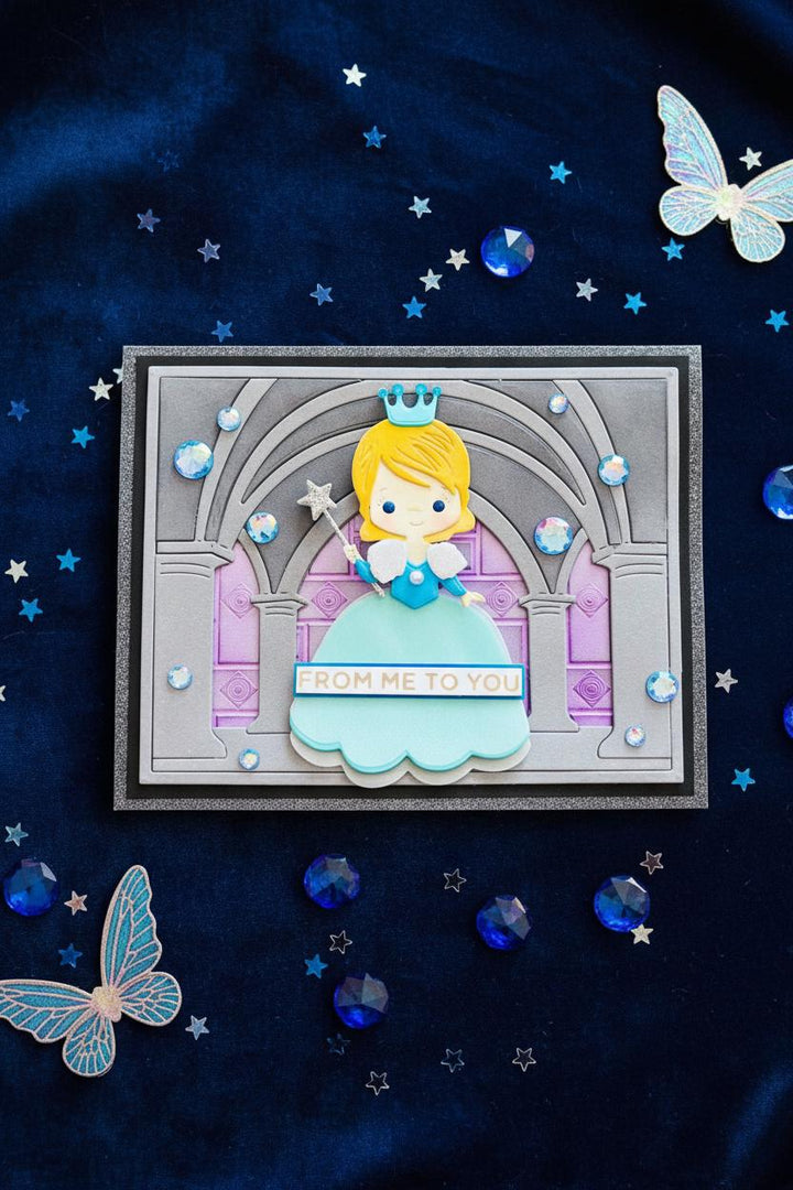 Blue Fairy Princess From Me To You Card