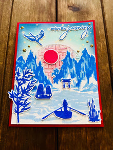 Asian Themed Enjoy the Journey Card