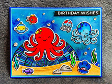 Under the Sea Birthday Card: Octopus and Friends Celebration