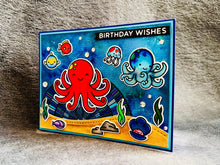 Under the Sea Birthday Card: Octopus and Friends Celebration