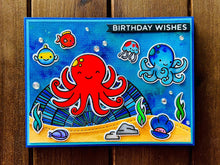 Under the Sea Birthday Card: Octopus and Friends Celebration