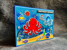 Under the Sea Birthday Card: Octopus and Friends Celebration