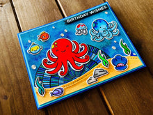 Under the Sea Birthday Card: Octopus and Friends Celebration
