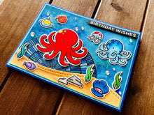 Under the Sea Birthday Card: Octopus and Friends Celebration