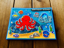 Under the Sea Birthday Card: Octopus and Friends Celebration