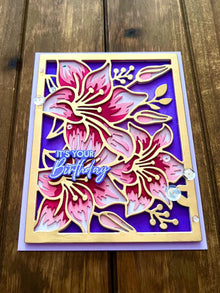 Stargazer Lily Trio It’s Your Birthday Card