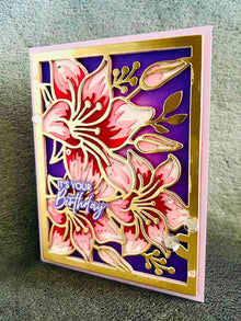 Stargazer Lily Trio It’s Your Birthday Card