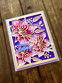 Stargazer Lily Trio It’s Your Birthday Card