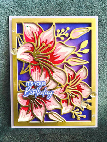 Stargazer Lily Trio It’s Your Birthday Card