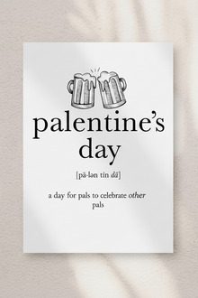 Palentine's Day – White Surface Focal Mockup